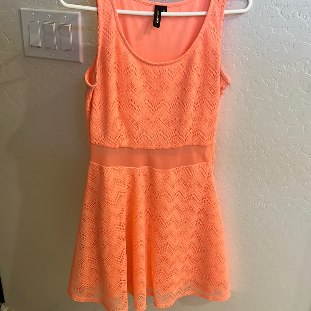 Coral sundress